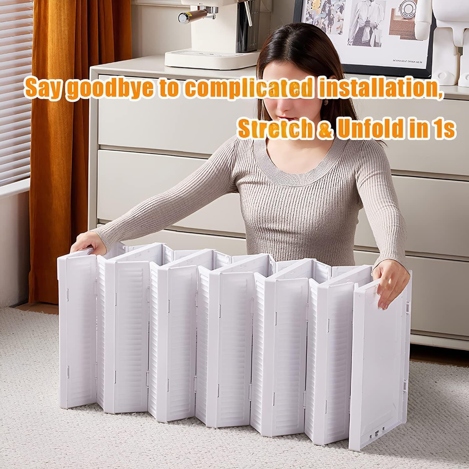 Stackable Multifunctional Storage, for Clothes Foldable Drawer Shelf Basket Utility Cart Rack Storage Organizer Cart for Kitchen, Pantry Closet, Bedroom, Bathroom, Laundry (2, 3, 4, 5, 6 / Layer 1 Pc) Stackable Multifunctional Storage, for Clothes Foldable Drawer Shelf Basket Utility Cart Rack Storage Organizer Cart for Kitchen, Pantry Closet, Bedroom, Bathroom, Laundry (2, 3, 4, 5, 6 / Layer 1 Pc)